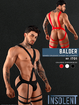 SUSPENSORIO CON LIGUERO Y ARNES EN ELASTICO