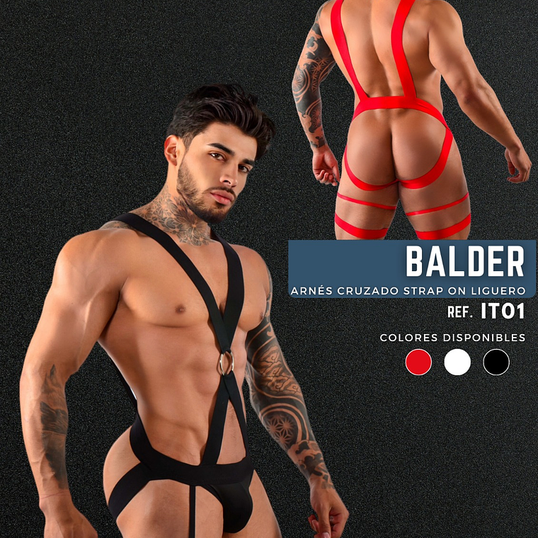 SUSPENSORIO CON LIGUERO Y ARNES EN ELASTICO 2