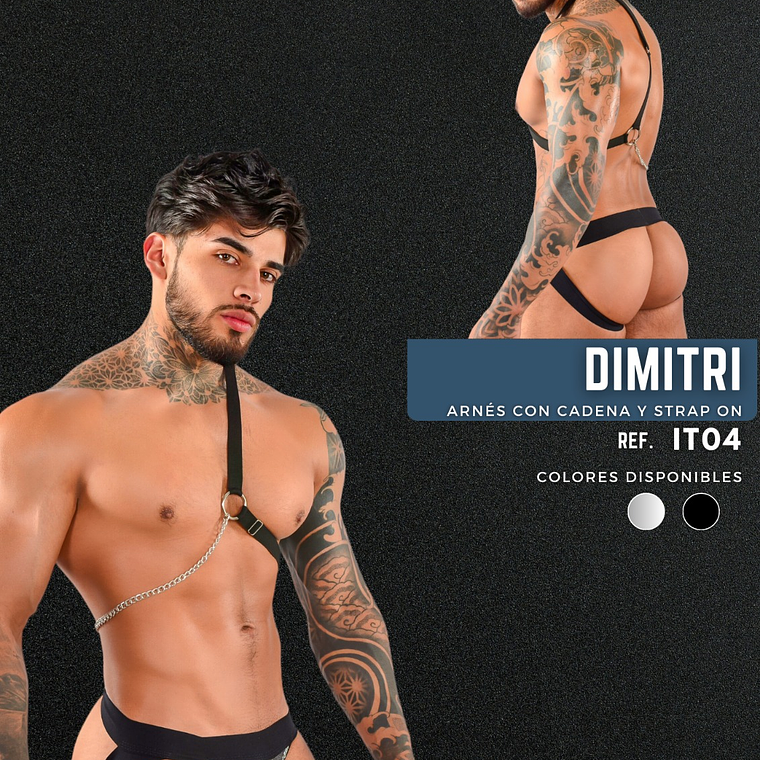ARNES EN ALASTICO Y CADENA PARA HOMBRE 1