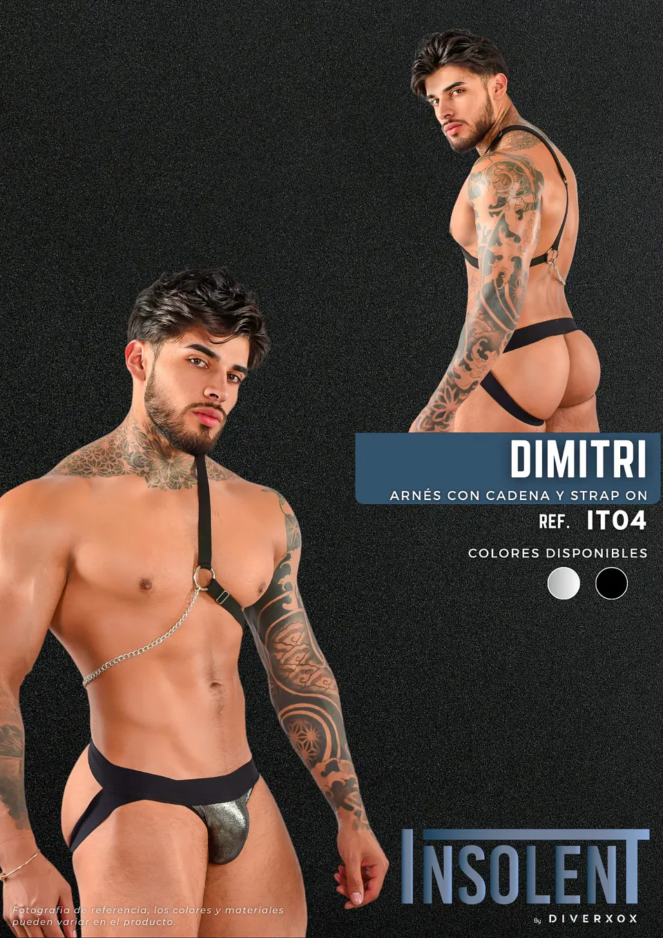 ARNES EN ALASTICO Y CADENA PARA HOMBRE 1