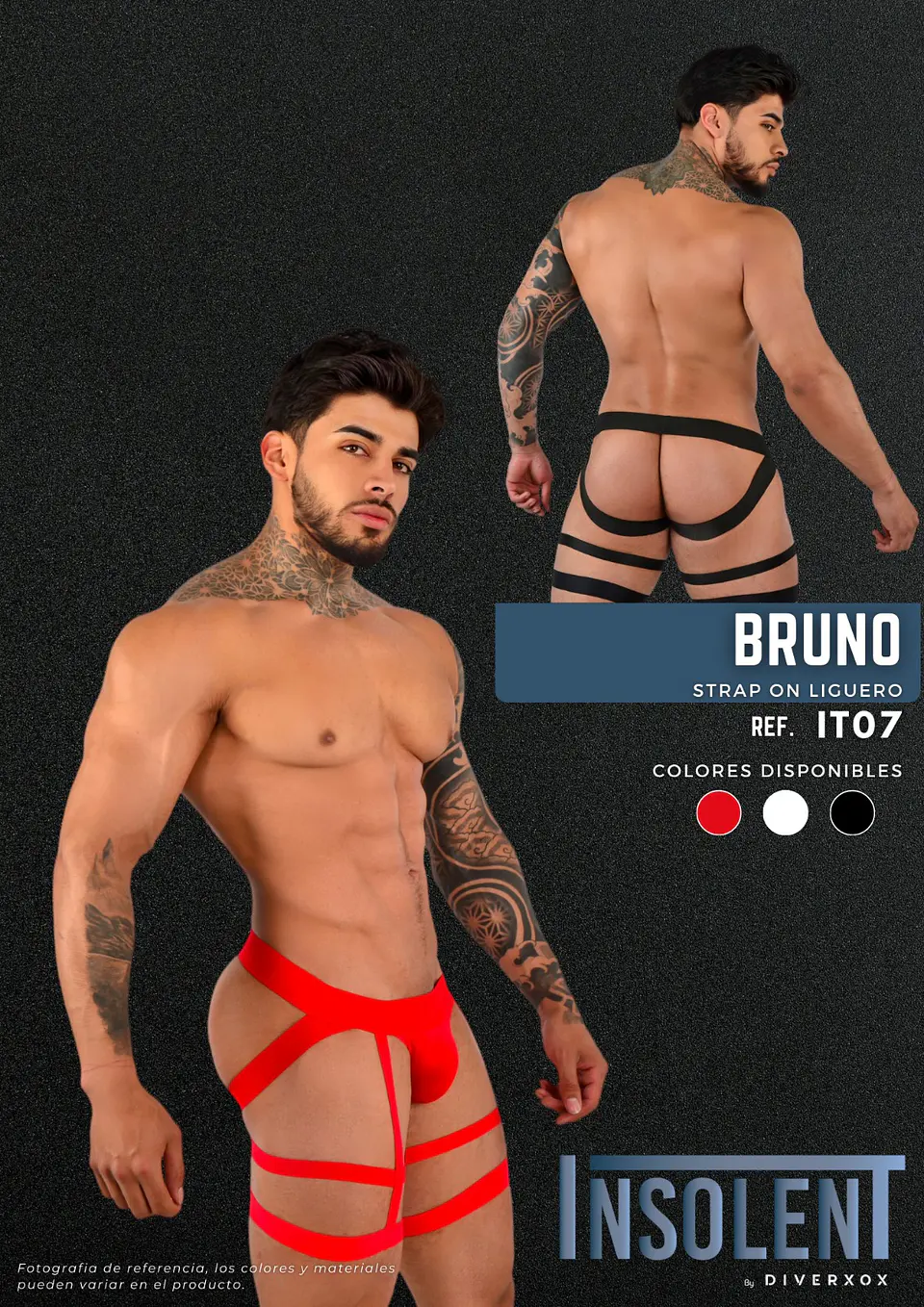 SUSPENSORIO CON LIGUERO EN ELASTICO PARA HOMBRE 3