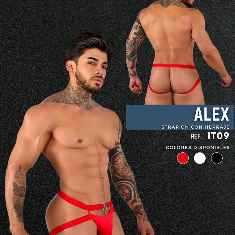 SUSPENSORIO CON HERRAJE DELANTERO EN ELASTICO 1