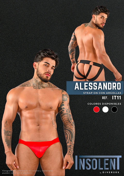 SUSPENSORIO ARAÑA PARA HOMBRE