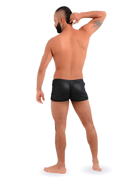 SHORT LAME BRILLANTE PARA HOMBRE