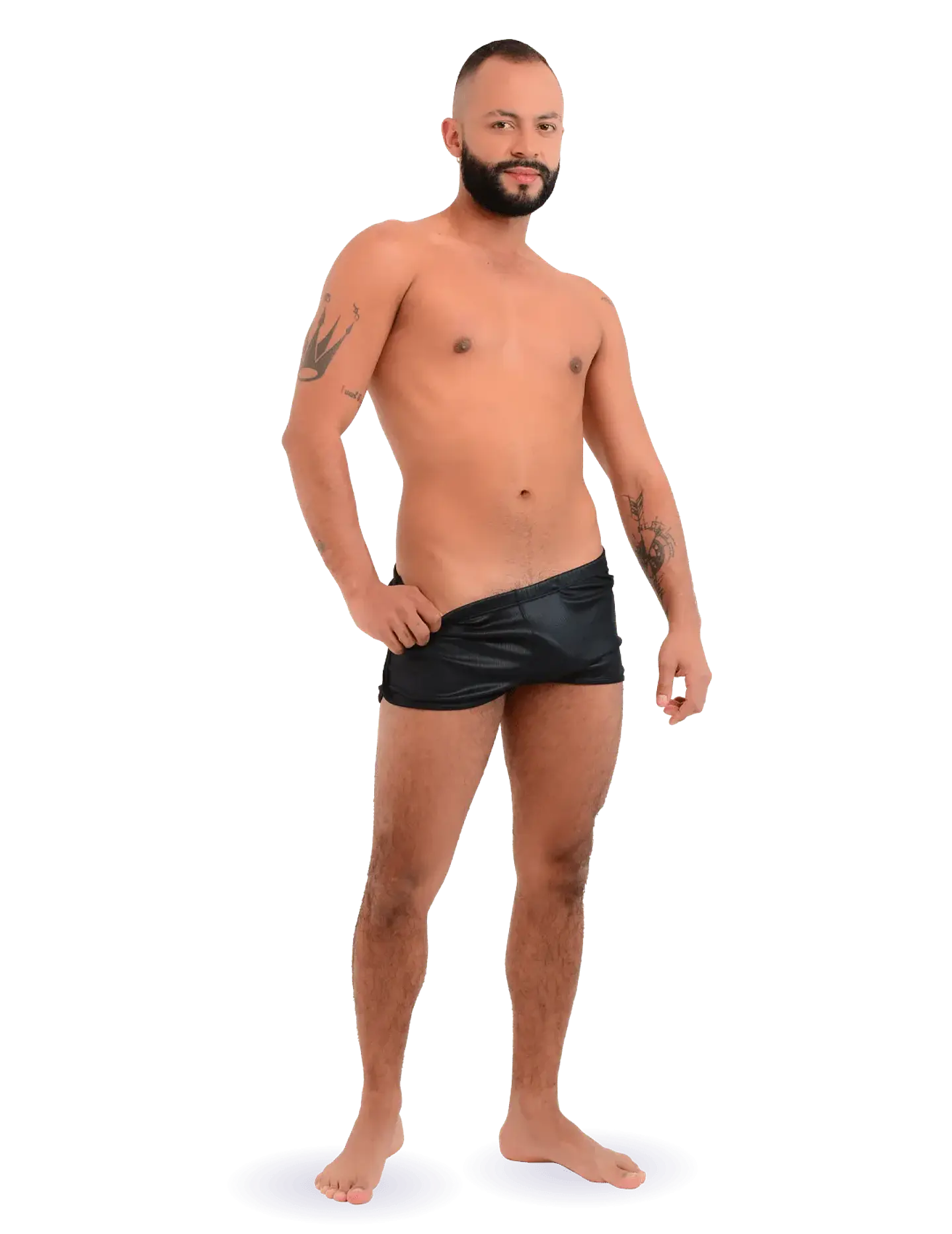 SHORT LAME BRILLANTE PARA HOMBRE 1