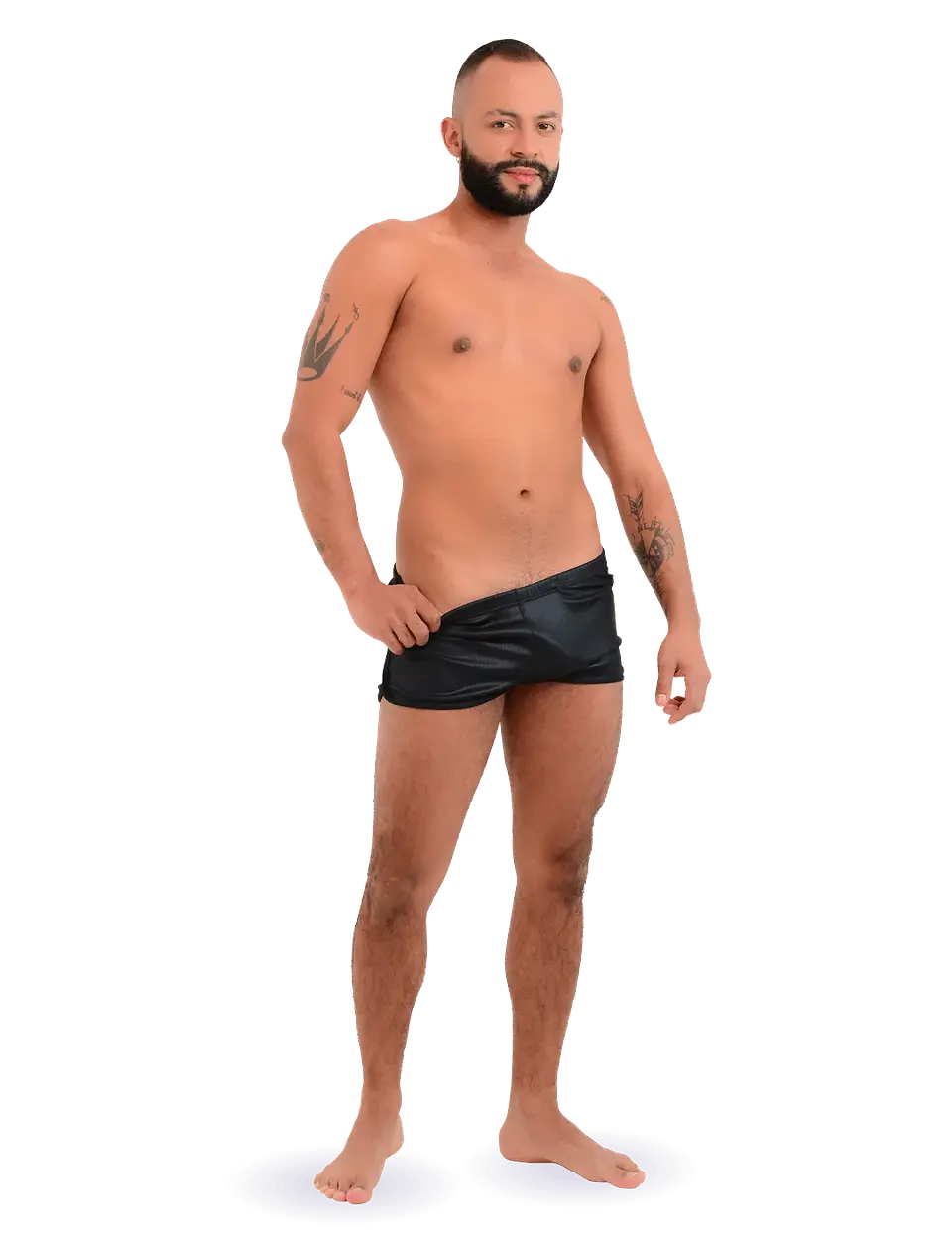 SHORT LAME BRILLANTE PARA HOMBRE 1