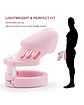  Jaula de silicona para pene de castidad dispositivo de castidad para ejercicio de pene masculino - Miniatura 2