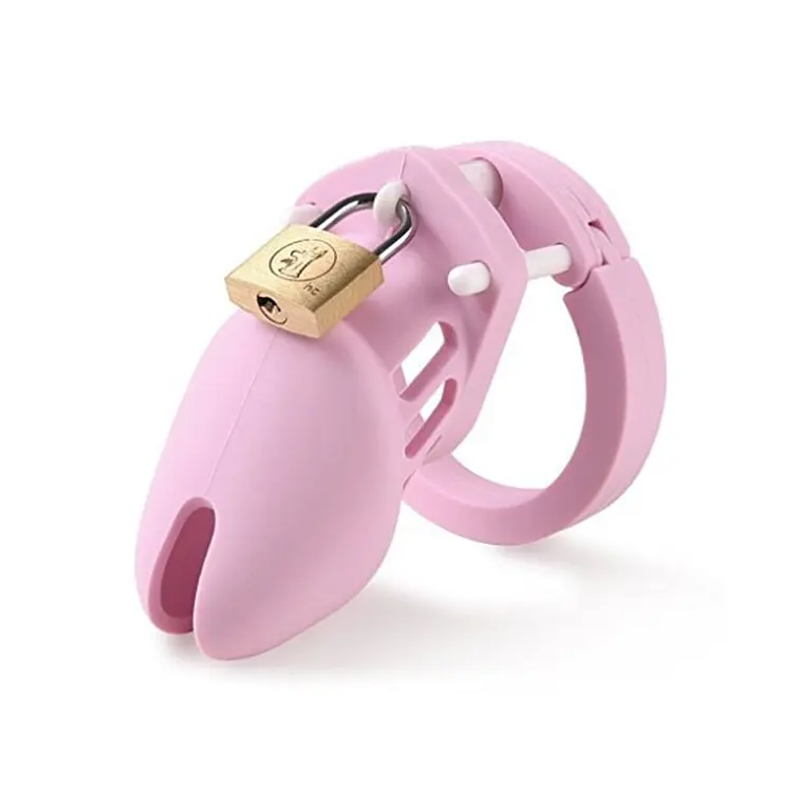  Jaula de silicona para pene de castidad dispositivo de castidad para ejercicio de pene masculino 5