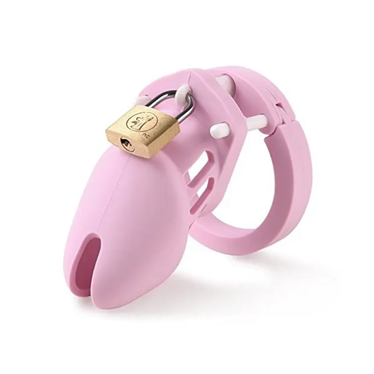  Jaula de silicona para pene de castidad dispositivo de castidad para ejercicio de pene masculino 5