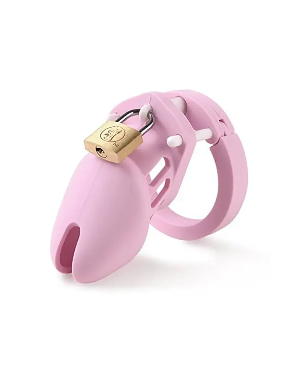  Jaula de silicona para pene de castidad dispositivo de castidad para ejercicio de pene masculino 5