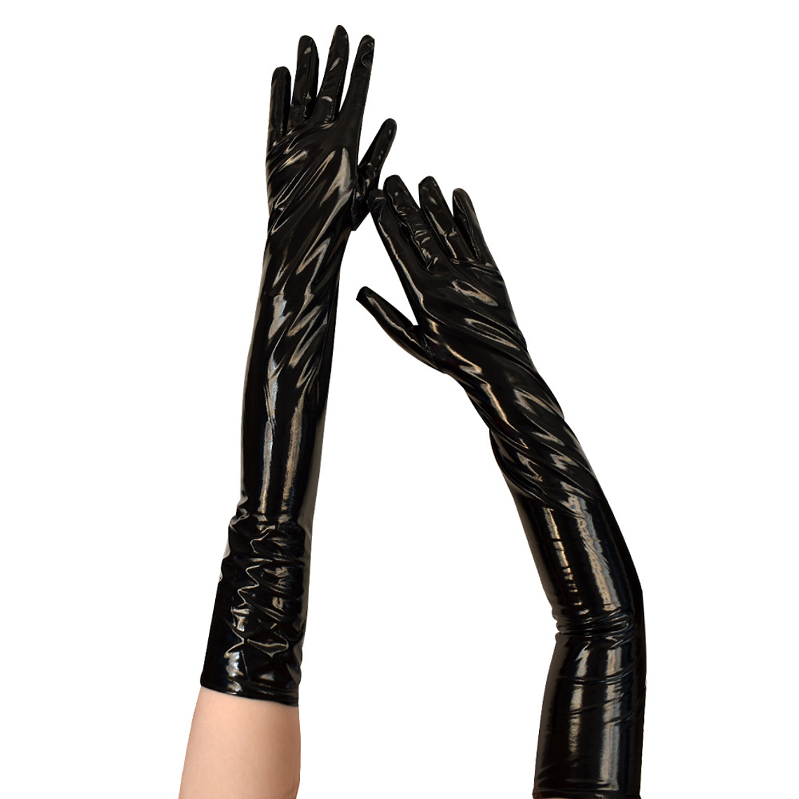 GUANTES EN CHAROL LATEX PARA HOMBRE Y MUJER 6