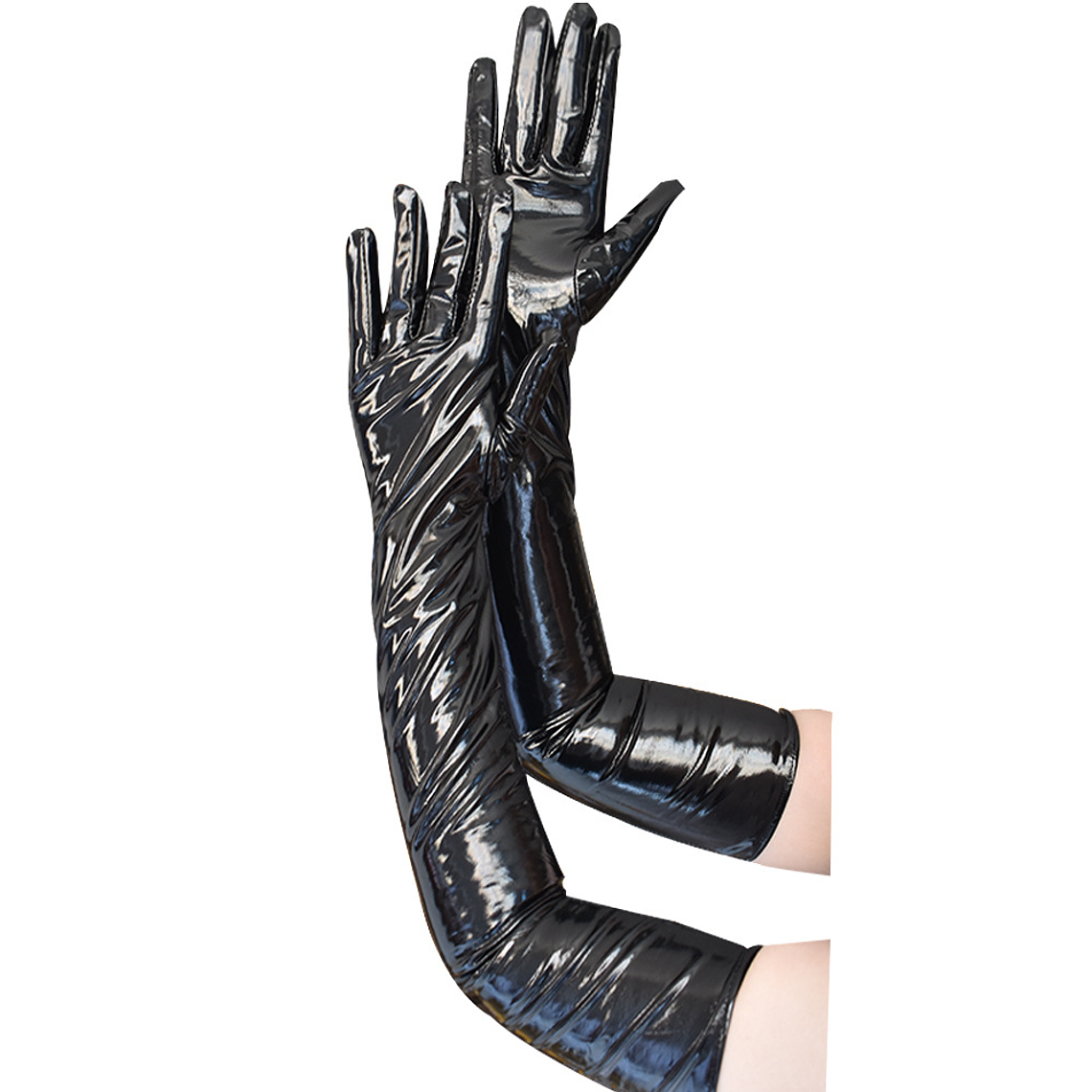 GUANTES EN CHAROL LATEX PARA HOMBRE Y MUJER 8