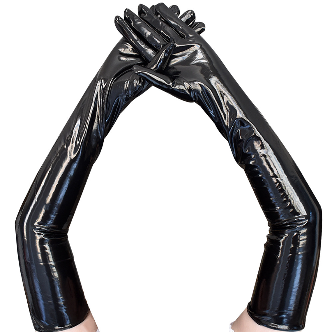 GUANTES EN CHAROL LATEX PARA HOMBRE Y MUJER 4