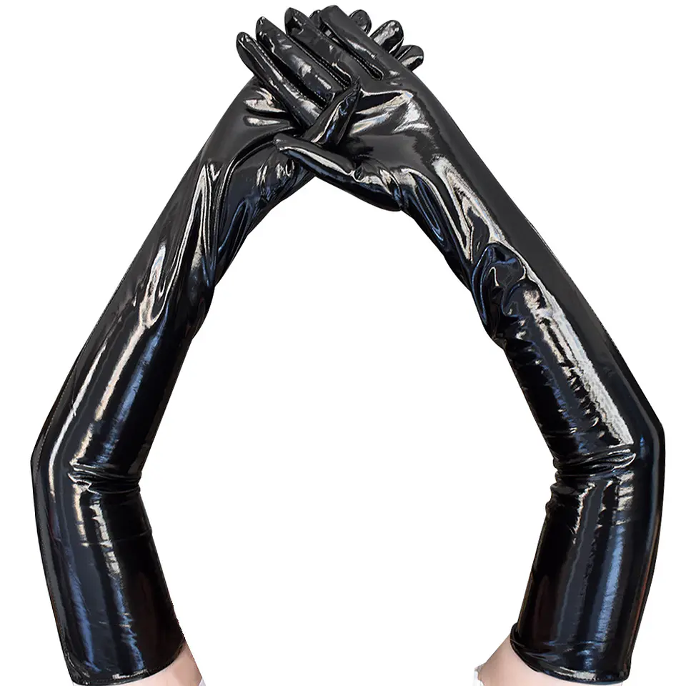 GUANTES EN CHAROL LATEX PARA HOMBRE Y MUJER 4