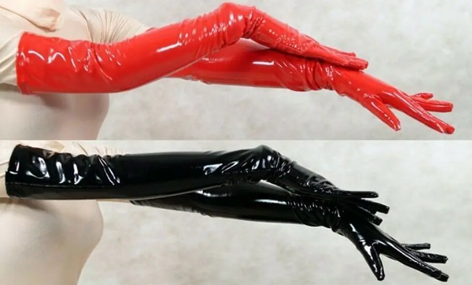 GUANTES EN CHAROL LATEX PARA HOMBRE Y MUJER 3