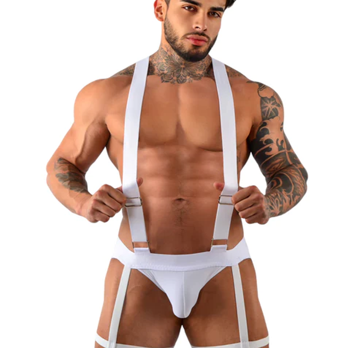 SUSPENSORIO CON LIGUERO Y ARNES EN ELASTICO 4