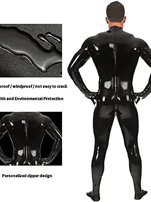 ENTERIZO EN CHAROL LATEX 