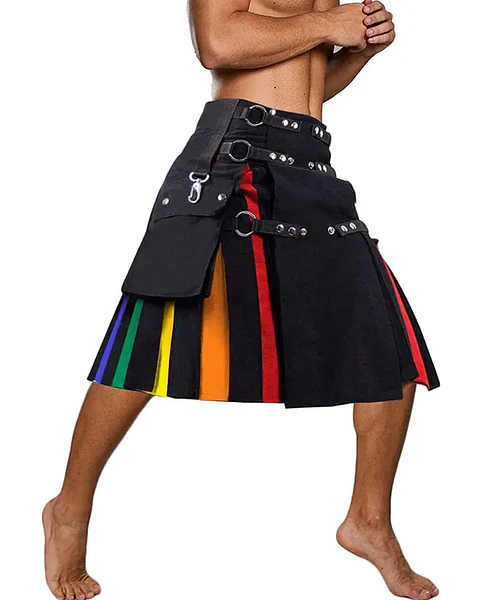FALDA ESCOCESA PARA HOMBRE LGBTI