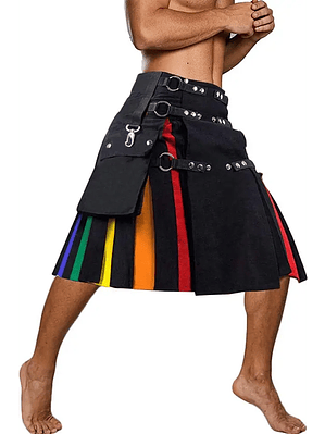 FALDA ESCOCESA PARA HOMBRE LGBTI