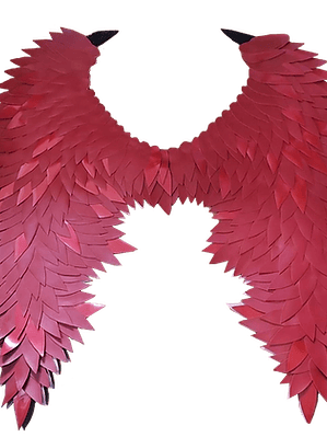 Alas de Demonio En Cuero Sintetico