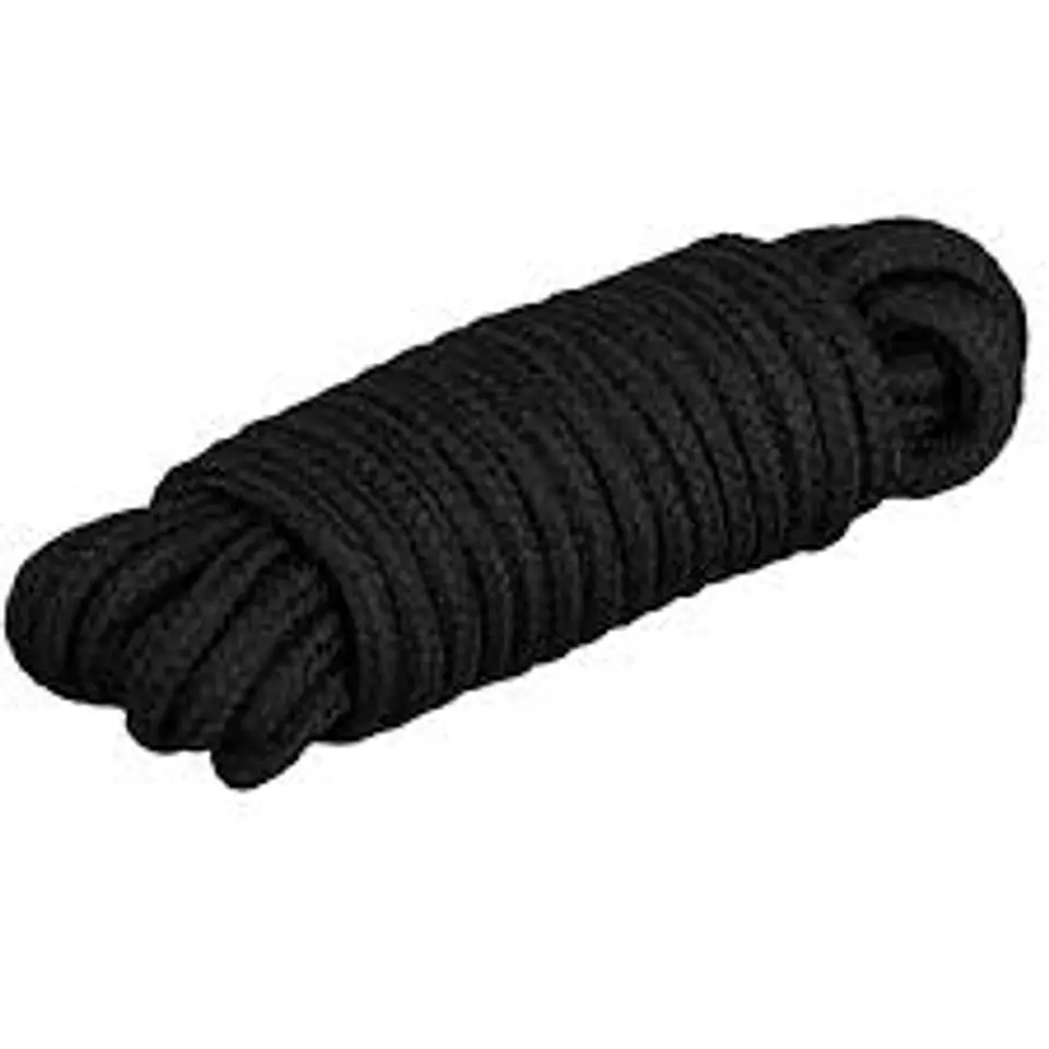 CUERDA NEGRA BONDAGE 10 MT 6