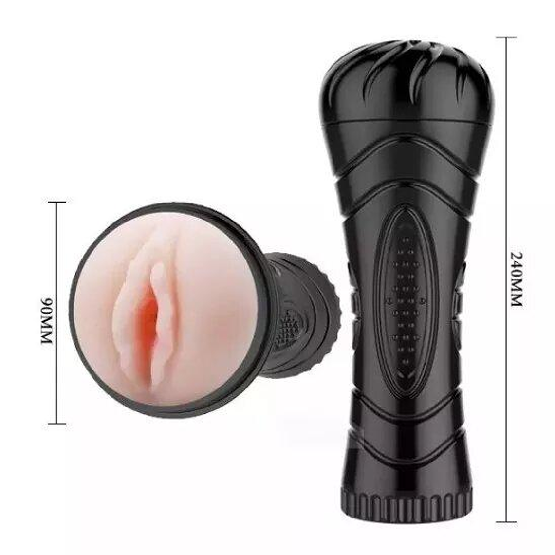 Vagina Linterna vibrador multivelocidades 2