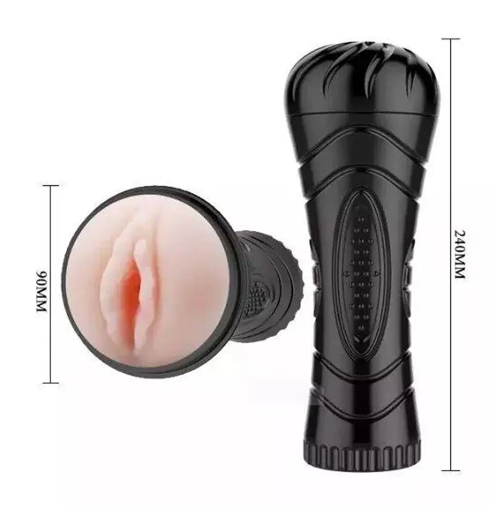 Vagina Linterna vibrador multivelocidades 2