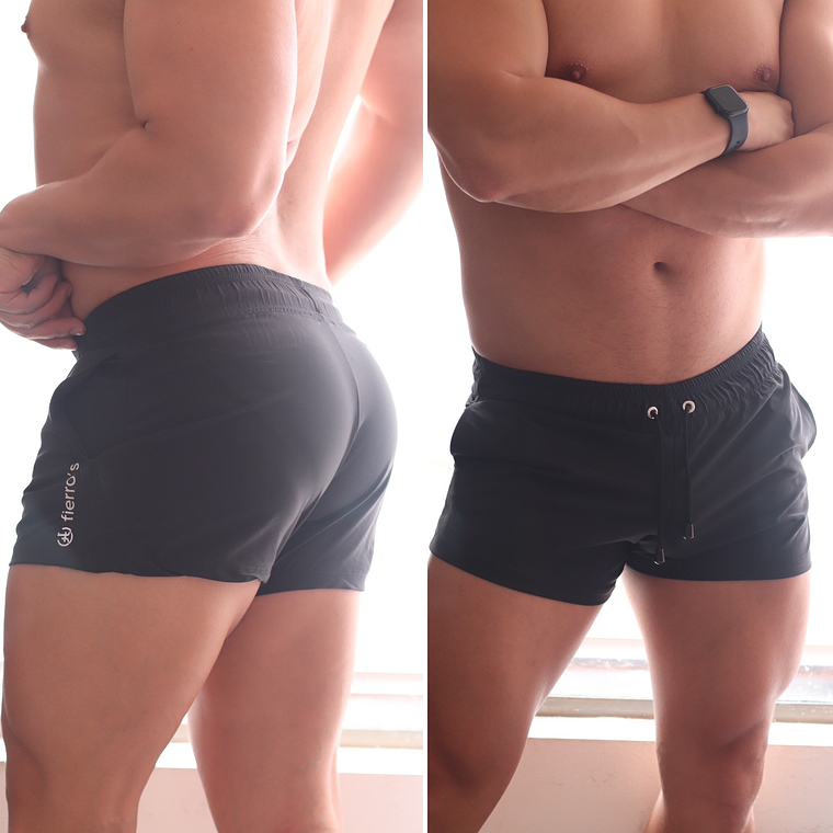 SHORT URBAN DEPORTIVO NEGRO 2