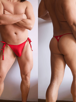 TANGA HILO CON AMARRES - BRONCEADOR 