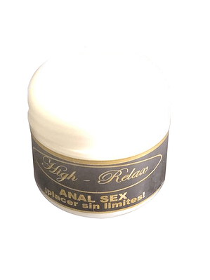 Dilatador Anal – High Relax x 30 gramos