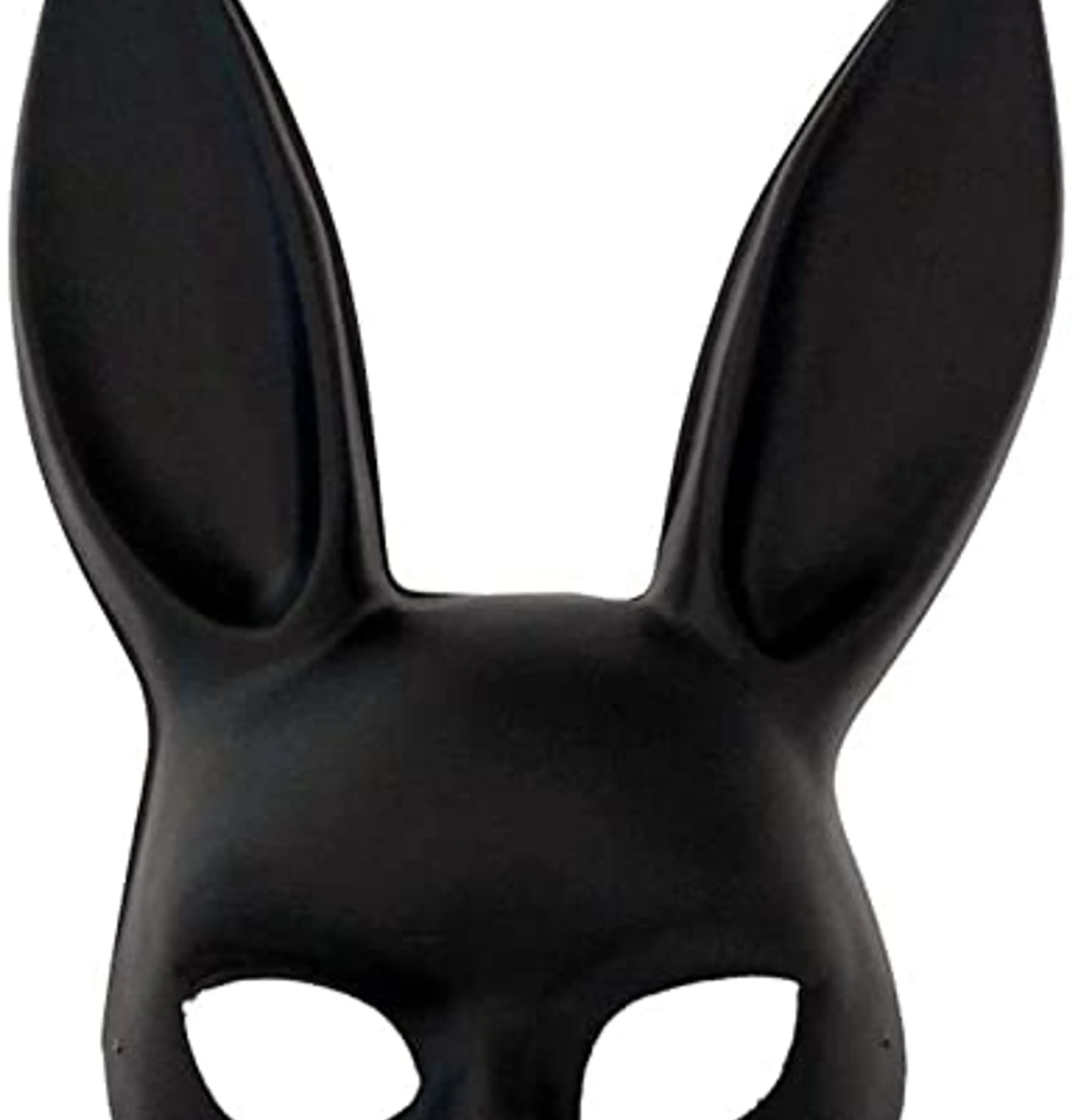 MASCARA DE CONEJO BLACK BUNNY NEGRO 2