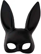 MASCARA DE CONEJO BLACK BUNNY NEGRO - Miniatura 2