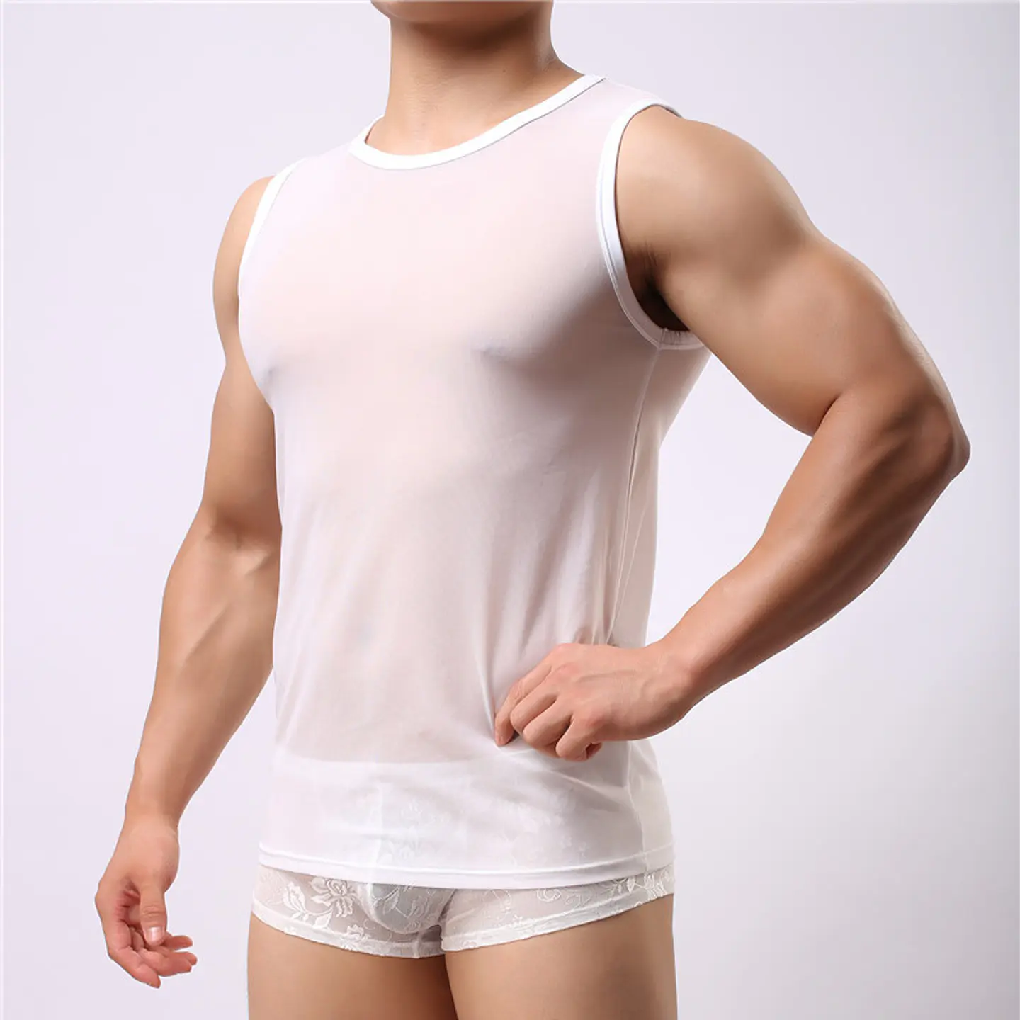CAMISETA MALLA PARA HOMBRE 4