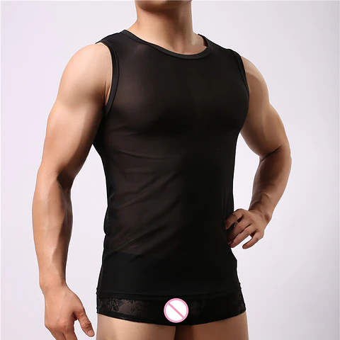 CAMISETA MALLA MALLATEX  NEGRA
