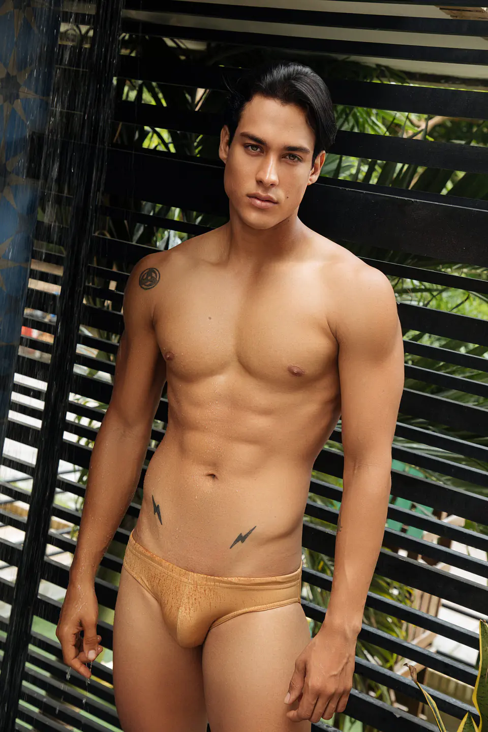 BANADOR BIKINI ADAMAS OCHER 5