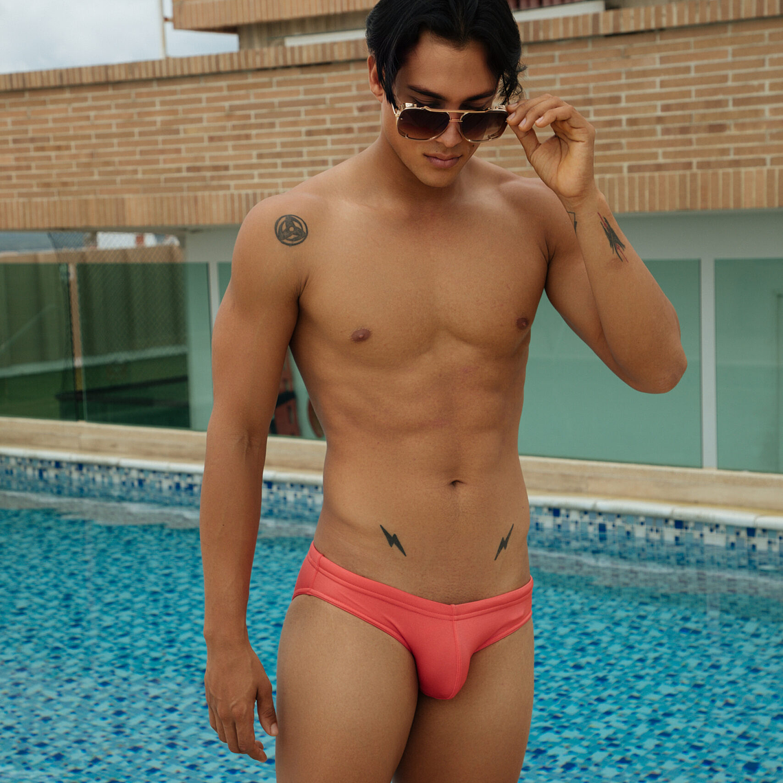 BANADOR BIKINI ADAMAS SALMON 3