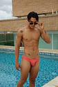 BANADOR BIKINI ADAMAS SALMON - Miniatura 3