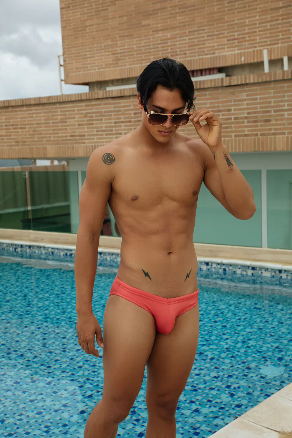 BANADOR BIKINI ADAMAS SALMON 3