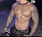 BODY MALLA BRILLANTE PARA HOMBRE NEGRA - Miniatura 4
