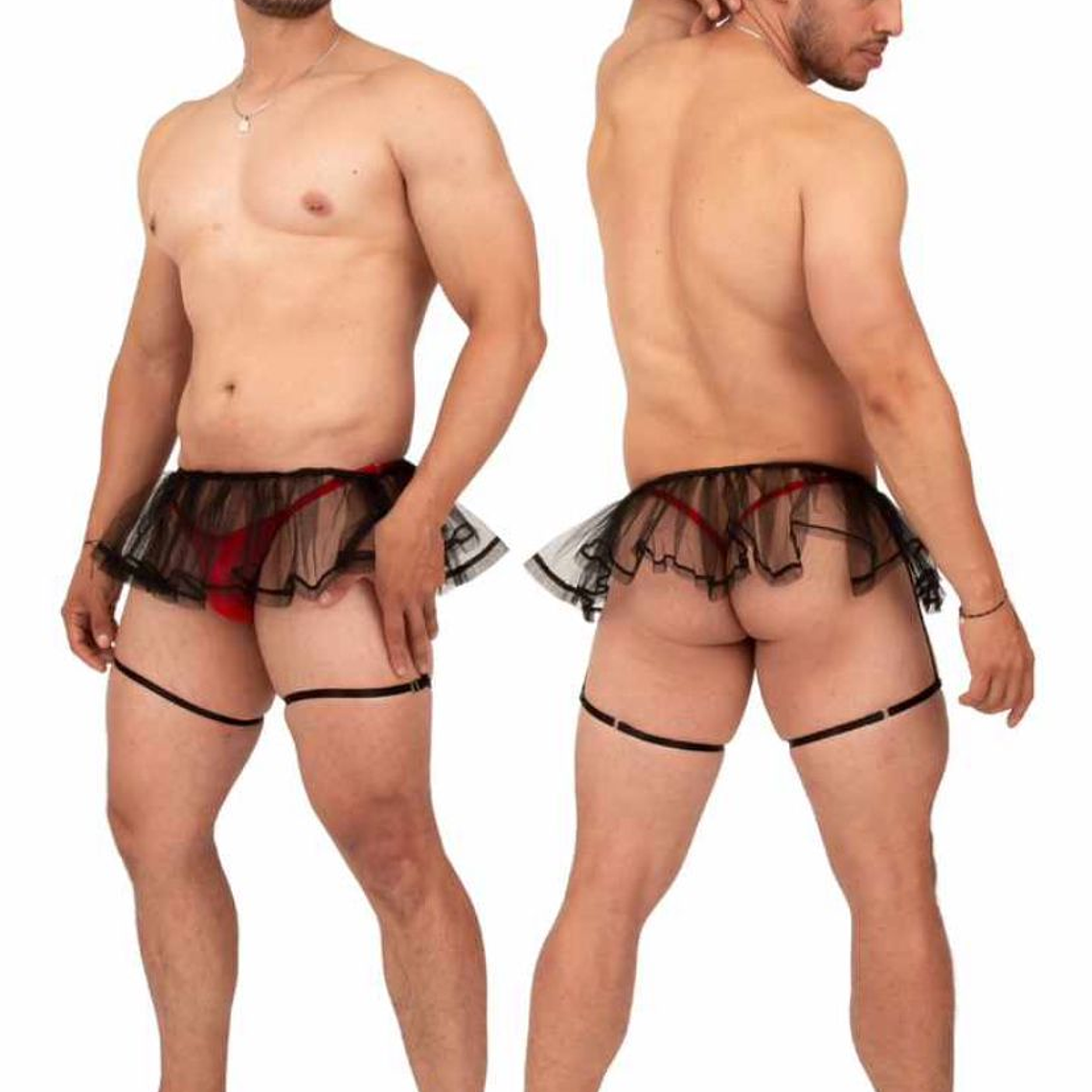 LENCERIA LIGUERO TUTTU  PARA HOMBRE EN MALLA  1