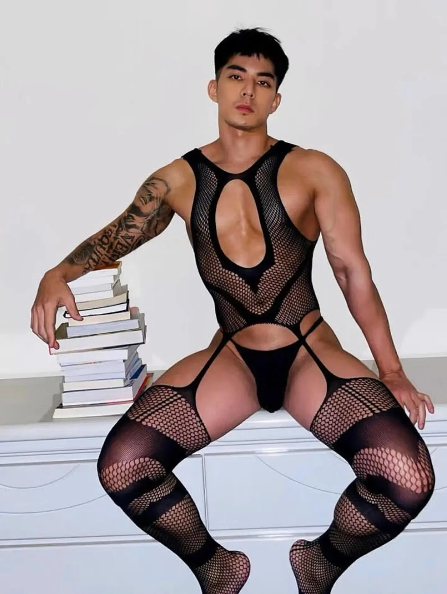 BODY MALLA LYCRA PARA HOMBRE 3