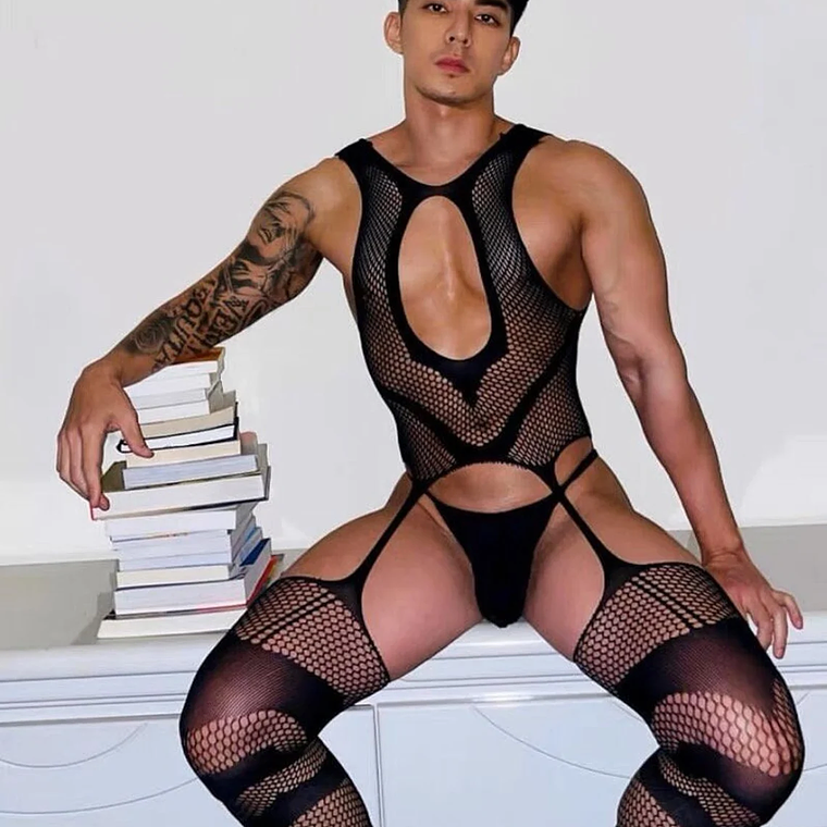 BODY MALLA LYCRA PARA HOMBRE 3