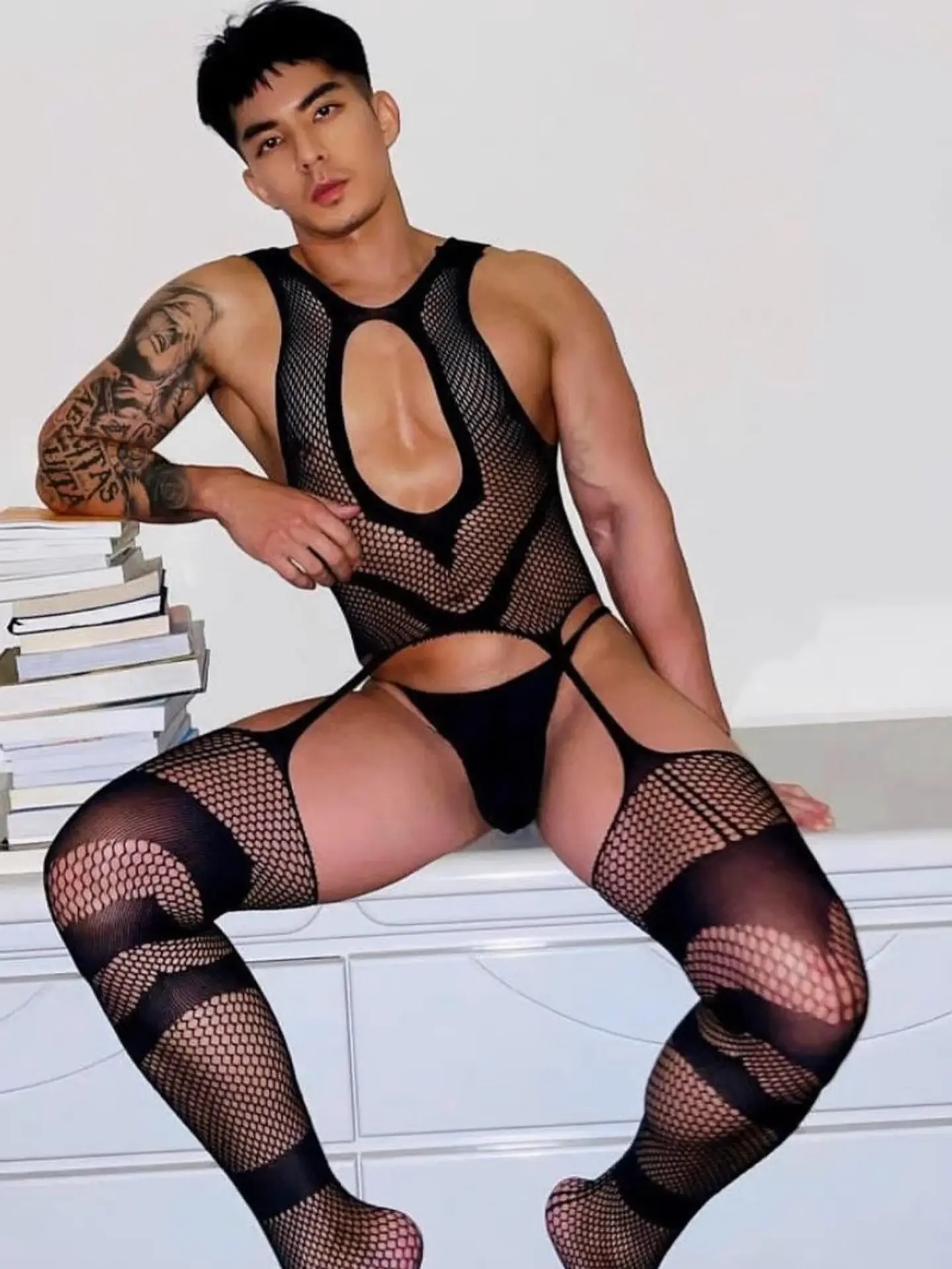 BODY MALLA LYCRA PARA HOMBRE 5