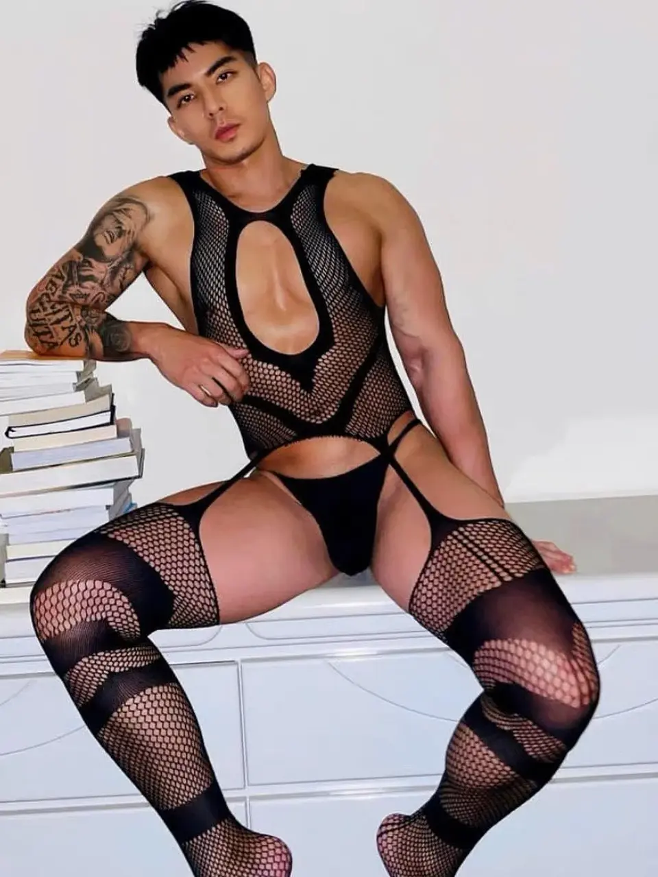 BODY MALLA LYCRA PARA HOMBRE 5
