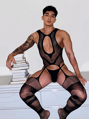 BODY MALLA LYCRA PARA HOMBRE