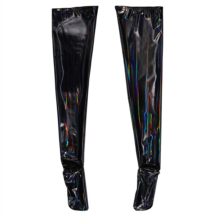 MEDIA CHAROL BRILLANTE NEGRO 4