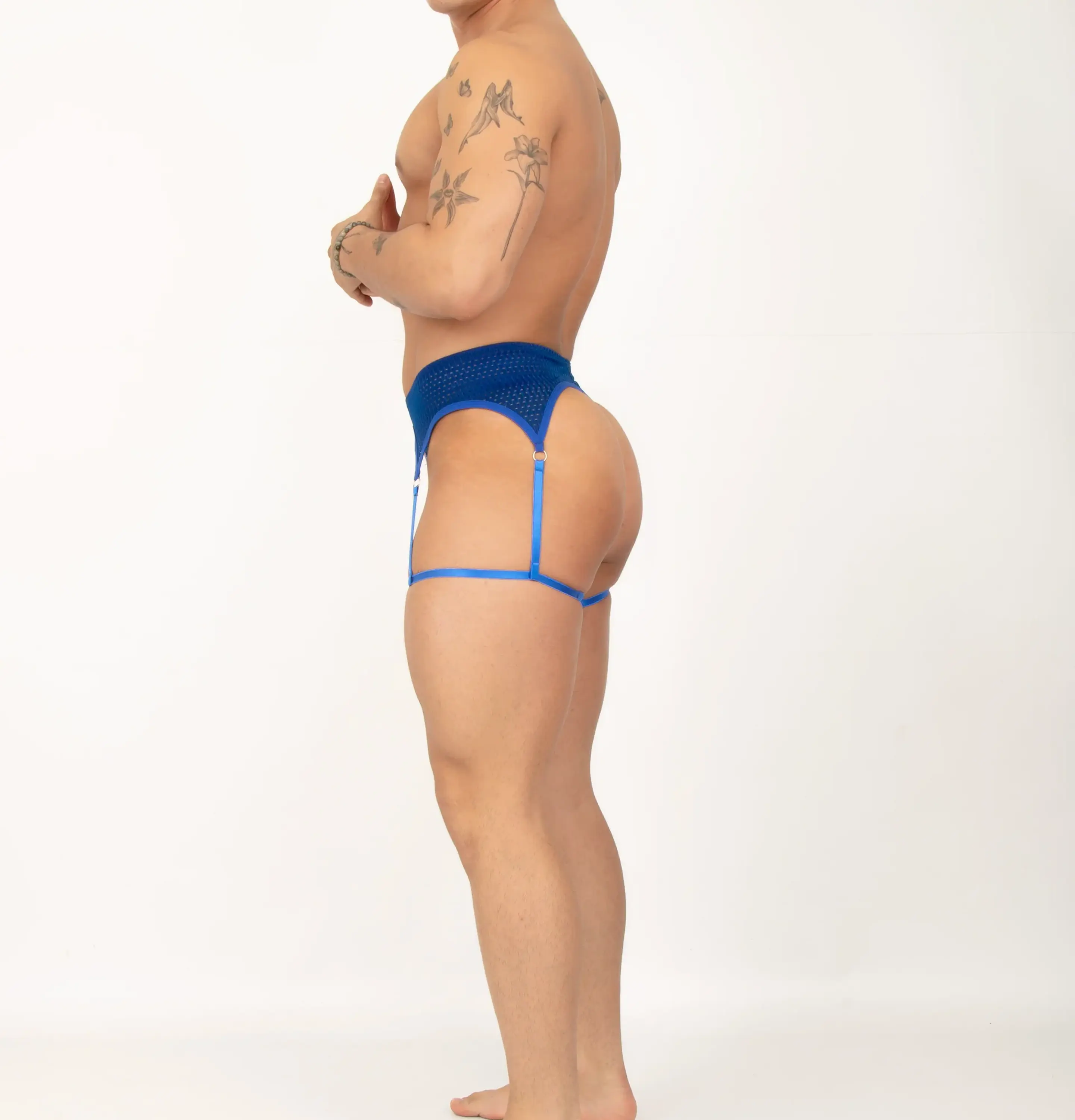 LIGUERO MALLA PARA HOMBRE (SIN PRENDA TANGA TIPO HILO) 2