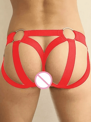 JOCKSTRAP ARAÑA CON HERRAJES TRASEROS 