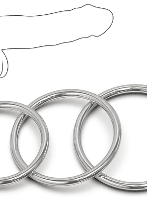 ANILLOS EN ACERO PARA EL PENE 