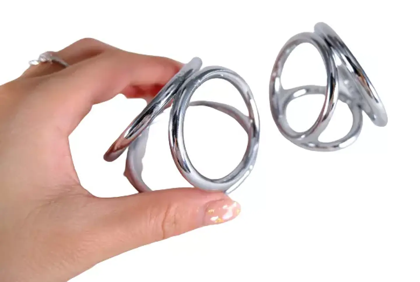 Anillos de Cock, Anillo Metal, Anillo Retardante de  Eyaculación 1